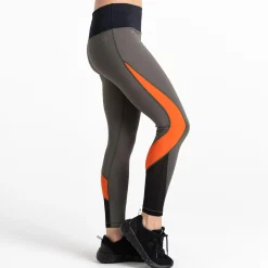 Dare 2b - Damskie legginsy Attune | Szarozielono-pomarańczowy