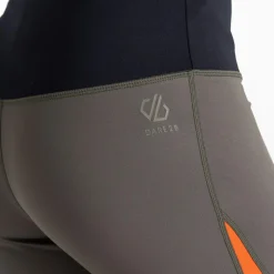 Dare 2b - Damskie legginsy Attune | Szarozielono-pomarańczowy