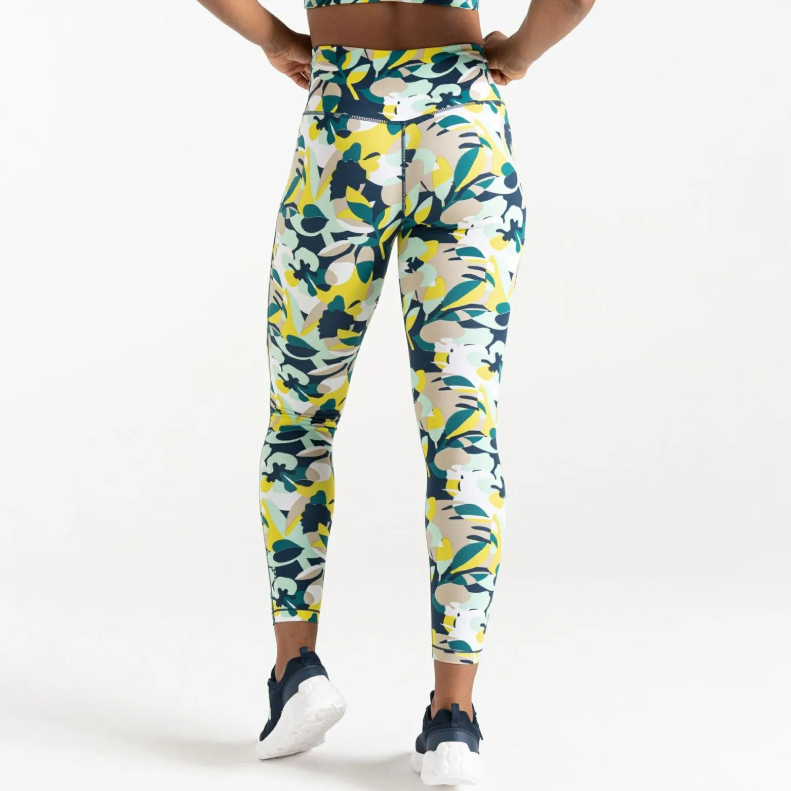 Dare 2b - Damskie legginsy do ćwiczeń Influential | Niebieski