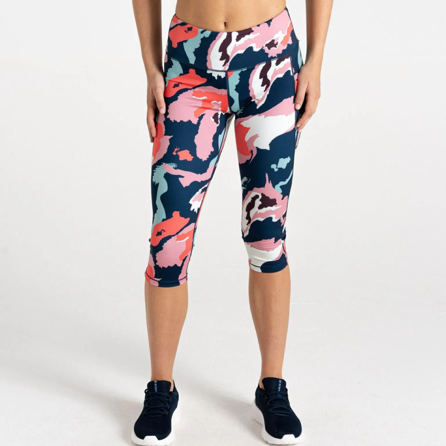 Dare 2b - Damskie legginsy 3/4 Influential II | Niebieski