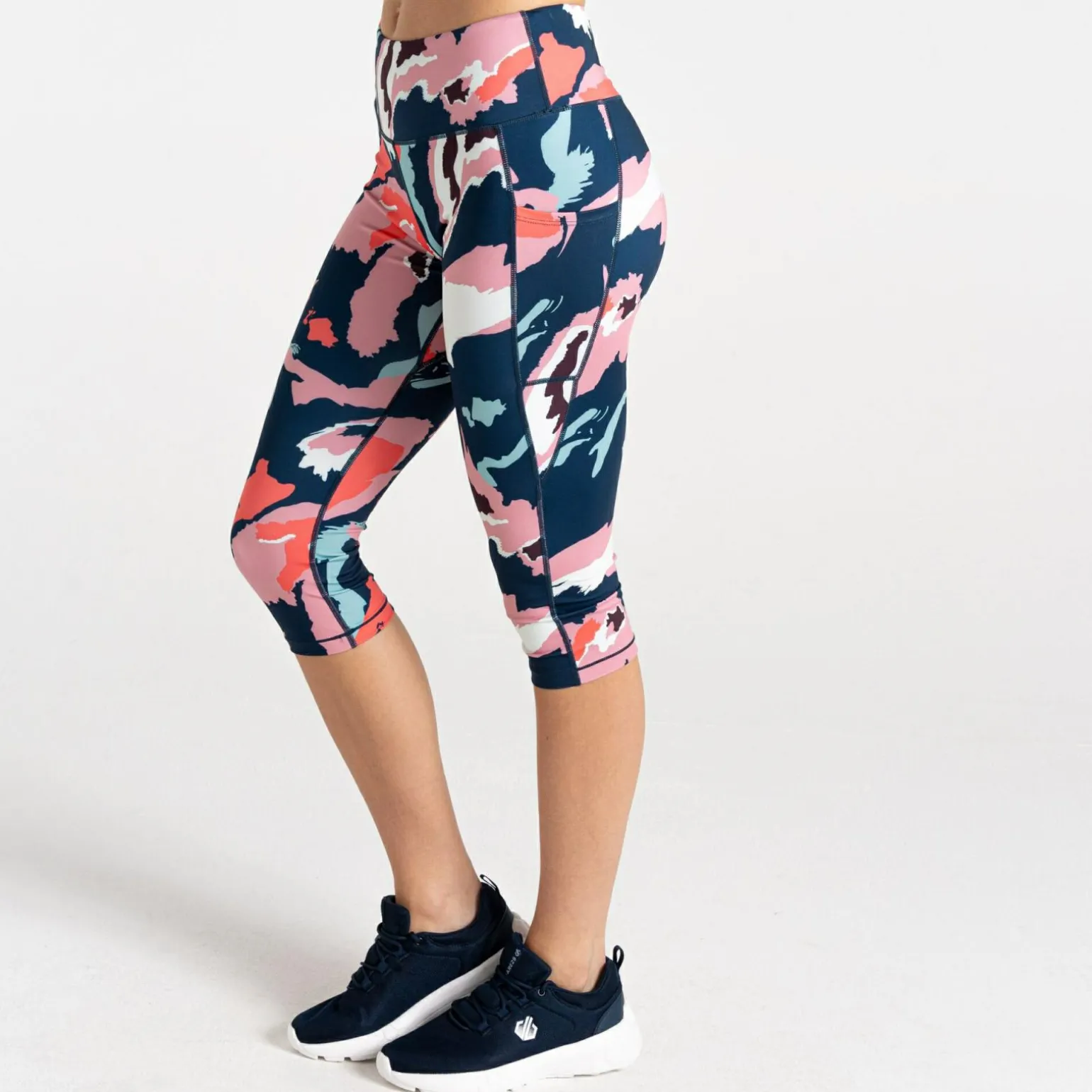 Dare 2b - Damskie legginsy 3/4 Influential II | Niebieski