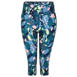 Dare 2b - Damskie legginsy do ćwiczeń 3/4 Influential | Zielony