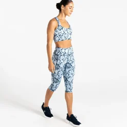 Dare 2b - Damskie legginsy 3/4 Influential II | Niebieski