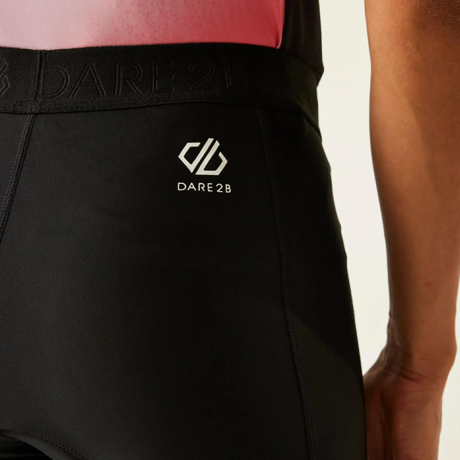 Dare 2b - Damskie spodenki rowerowe Recurrent | Czarny