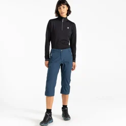 Dare 2b - Damskie spodnie trekkingowe 3/4 Melodic II | Ciemnoniebieski