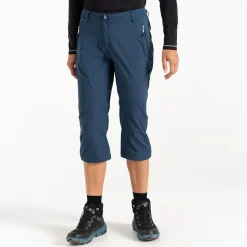 Dare 2b - Damskie spodnie trekkingowe 3/4 Melodic II | Ciemnoniebieski