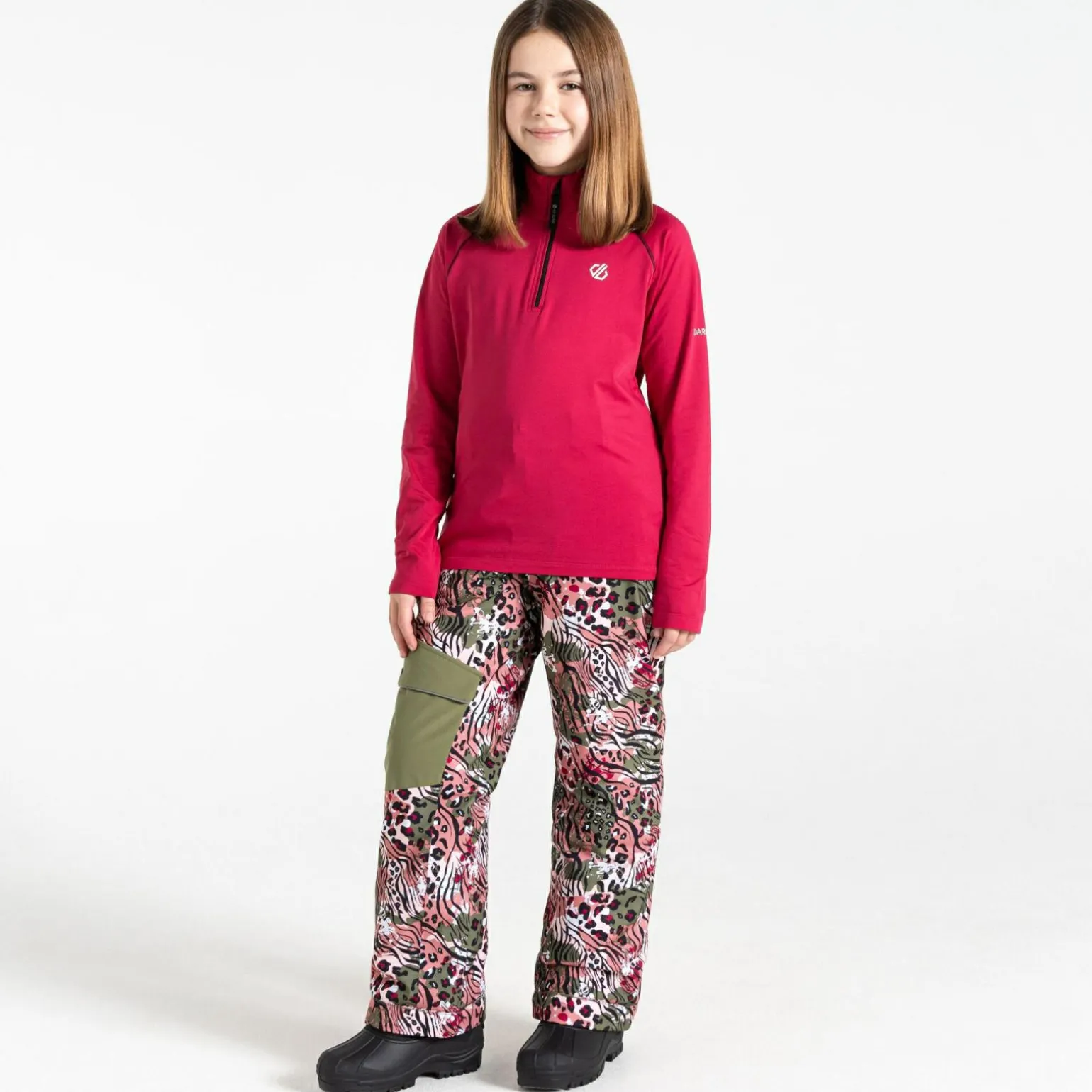 Dare 2b - Dziecięca bluza narciarska Consist II | Różowy