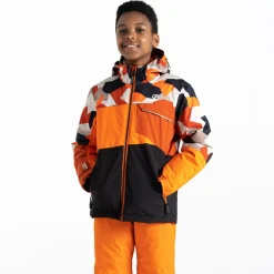 Dare 2b - Dziecięca kurtka narciarska Traverse | Orange Camo Black