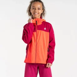 Dare 2b - Dziecięcy softshell Cheer | Różowy