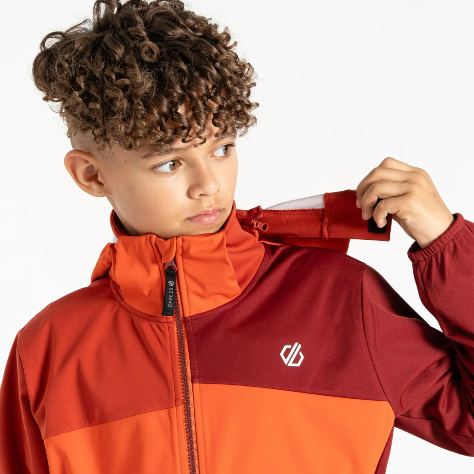 Dare 2b - Dziecięcy softshell Cheer | Czerwony