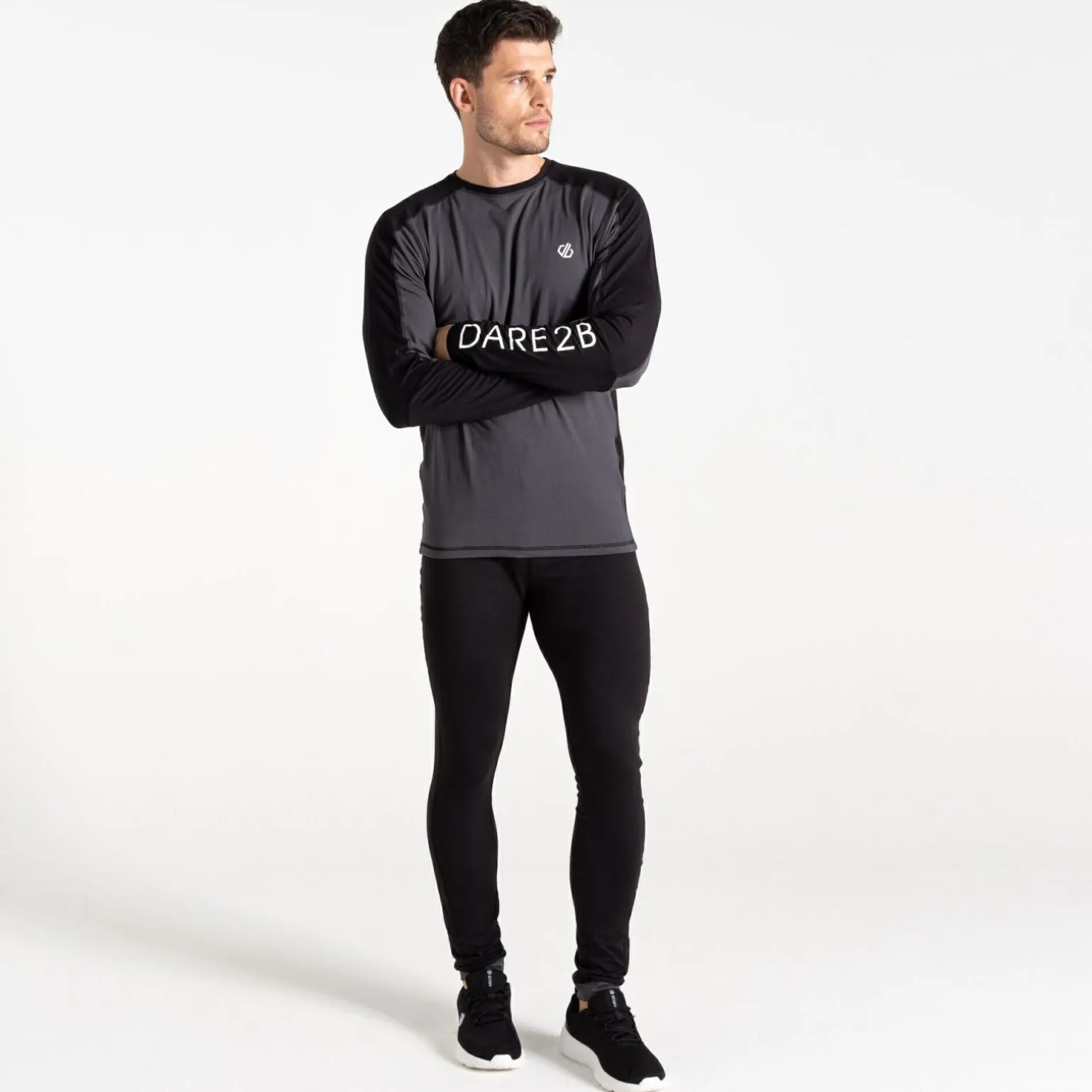 Dare 2b - Męska bielizna termoaktywna legginsy Exchange | Czarny