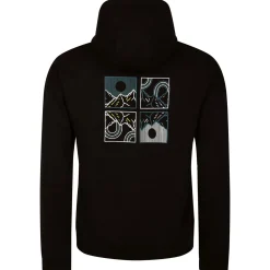 Dare 2b - Męska bluza z kapturem Distinctly Graphic | Czarny