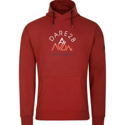 Dare 2b - Męska bluza z kapturem Distinctly Graphic | Brązowy
