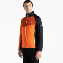 Dare 2b - Męska bluza z suwakiem Touring Core | Pomarańczowy