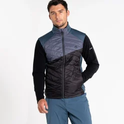 Dare 2b - Męska kamizelka hybrydowa Gendarme Wool | Szaro-czarny