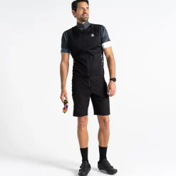 Dare 2b - Męska kamizelka rowerowa softshell Sequel | Czarny