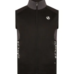 Dare 2b - Męska kamizelka rowerowa softshell Sequel | Czarny