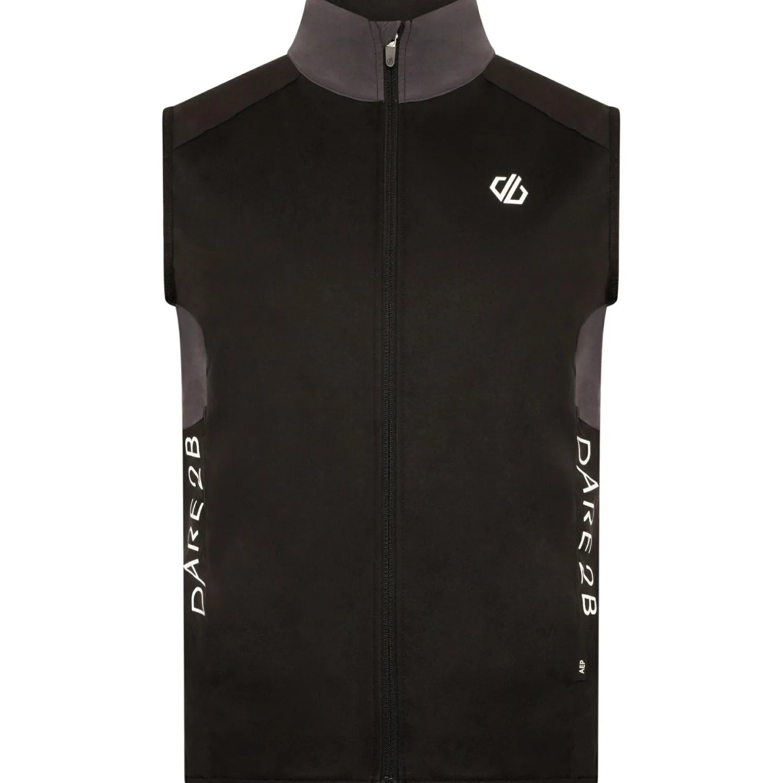 Dare 2b - Męska kamizelka rowerowa softshell Sequel | Czarny