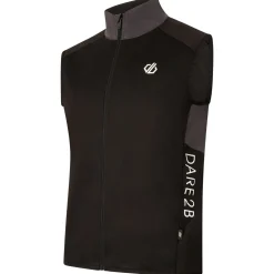 Dare 2b - Męska kamizelka rowerowa softshell Sequel | Czarny