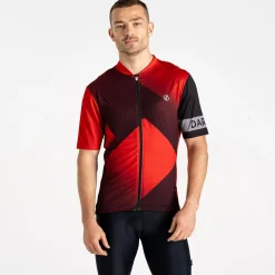 Dare 2b - Męska koszulka rowerowa AEP Pedal II | Czerwony