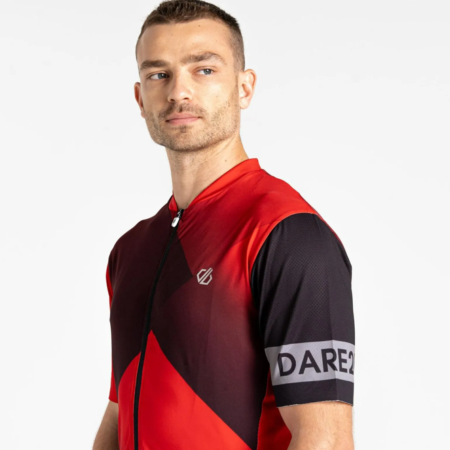 Dare 2b - Męska koszulka rowerowa AEP Pedal II | Czerwony