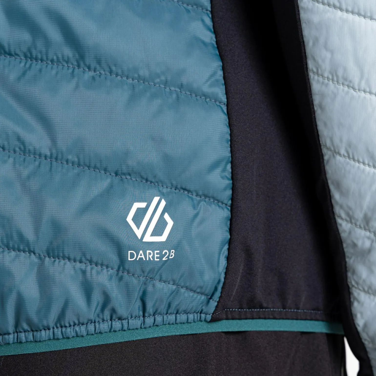 Dare 2b - Męska kurtka hybrydowa Gendarme Wool | Niebiesko-zielony
