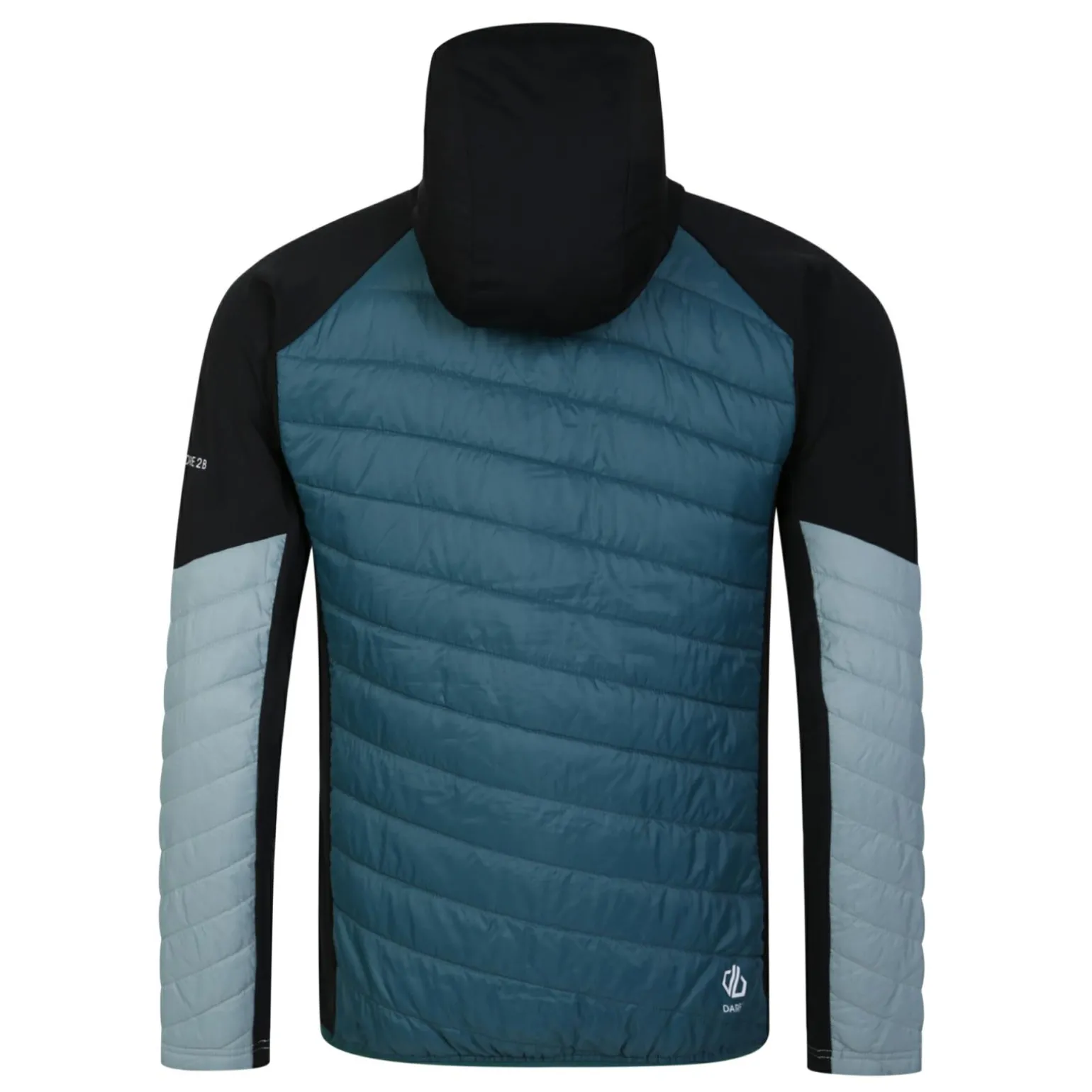 Dare 2b - Męska kurtka hybrydowa Gendarme Wool | Niebiesko-zielony
