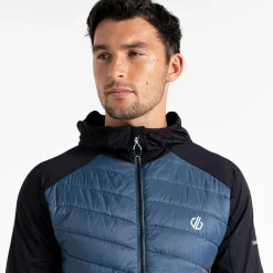 Dare 2b - Męska kurtka hybrydowa Gendarme Wool | Szaro-czarny