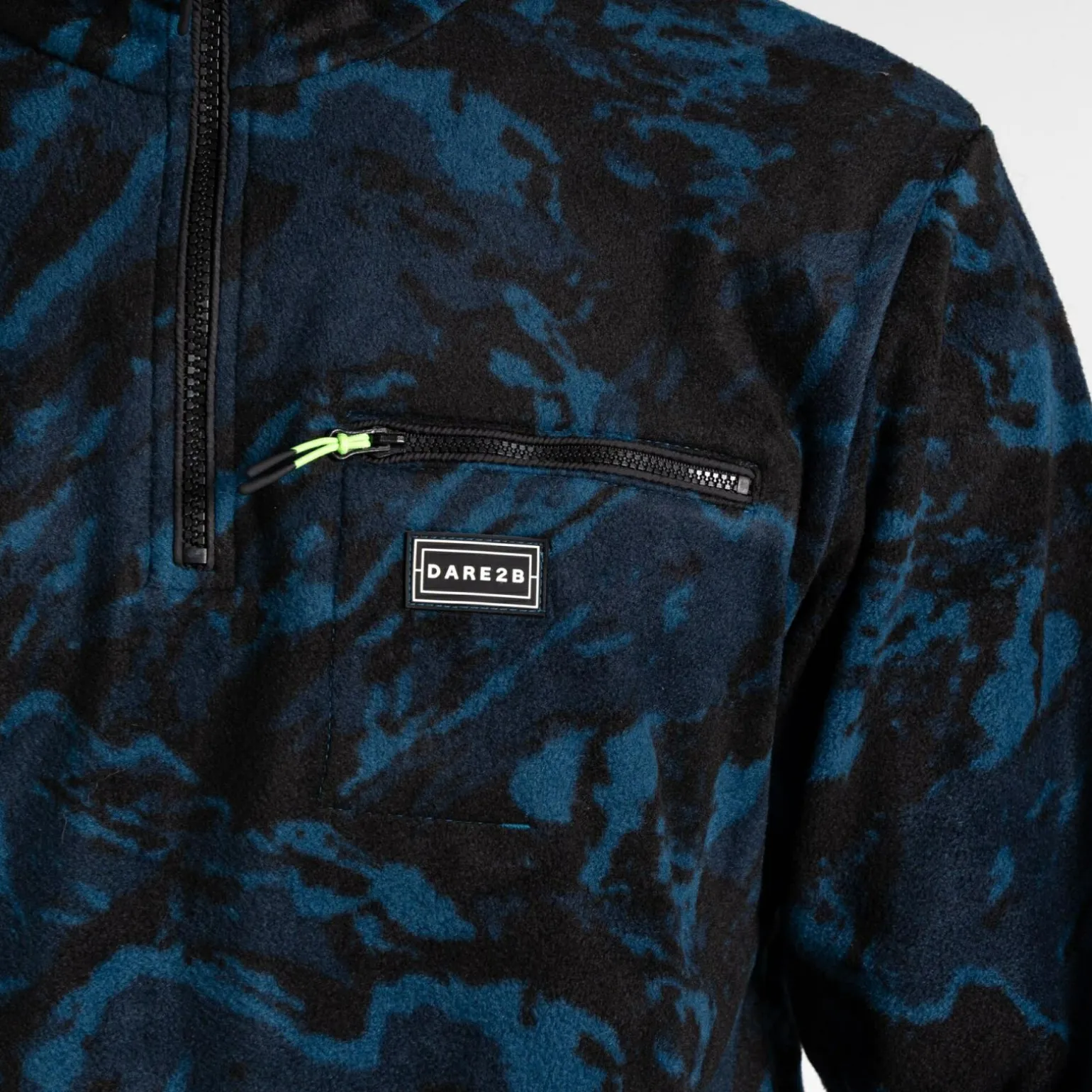 Dare 2b - Męski polar z suwakiem 1/4 Affinity | Niebieski