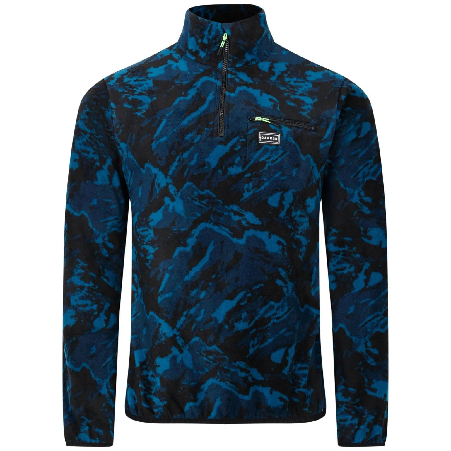 Dare 2b - Męski polar z suwakiem 1/4 Affinity | Niebieski