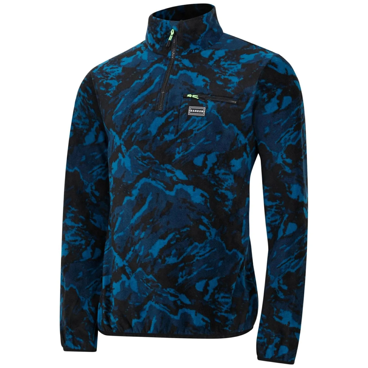 Dare 2b - Męski polar z suwakiem 1/4 Affinity | Niebieski