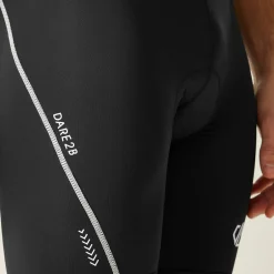 Dare 2b - Męskie spodenki rowerowe Bold | Czarno-biały