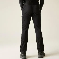 Dare 2b - Męskie spodnie trekkingowe softshell Appended II | Czarny