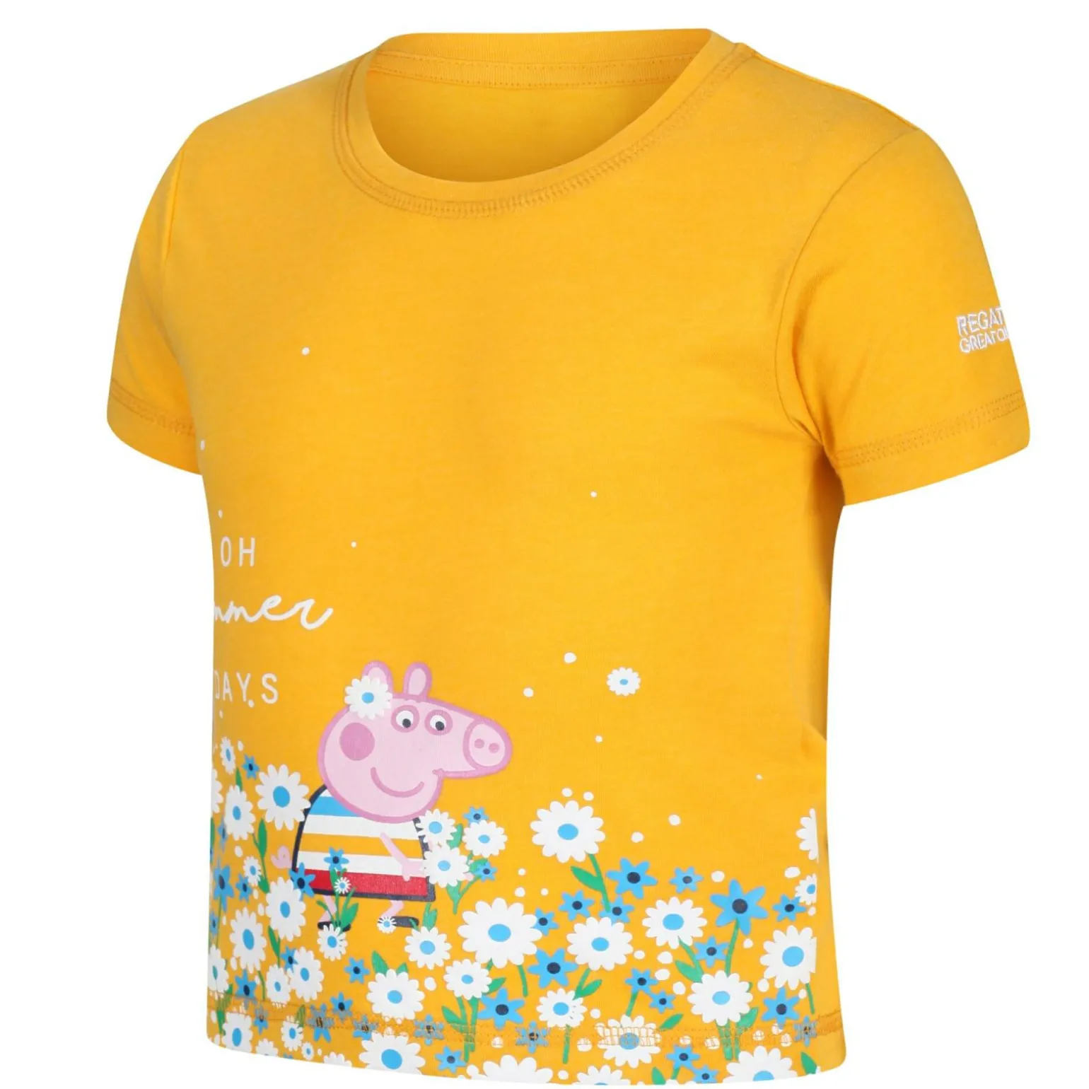 Dziecięca koszulka Peppa | Żółty