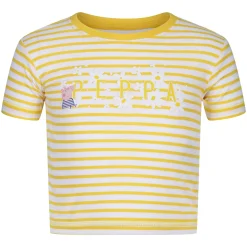 Dziecięca koszulka Peppa Stripe | Żółty