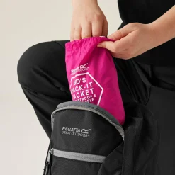 Dziecięca kurtka kieszonkowa Pack It III | Różowy