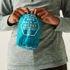 Dziecięca kurtka kieszonkowa Pack It III | Zielony