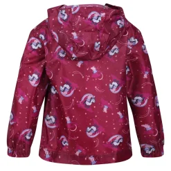 Dziecięca kurtka kieszonkowa Peppa Pack It | Bordowy