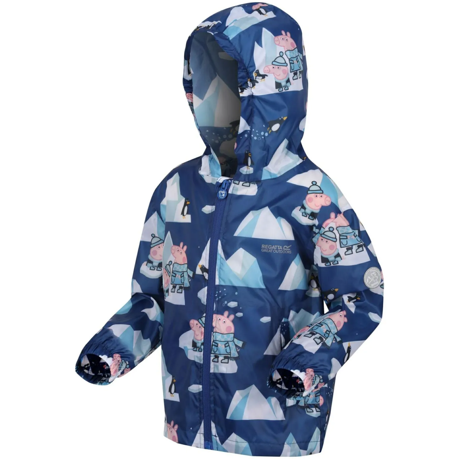 Dziecięca kurtka kieszonkowa Peppa Pack It | Ciemnoniebieski