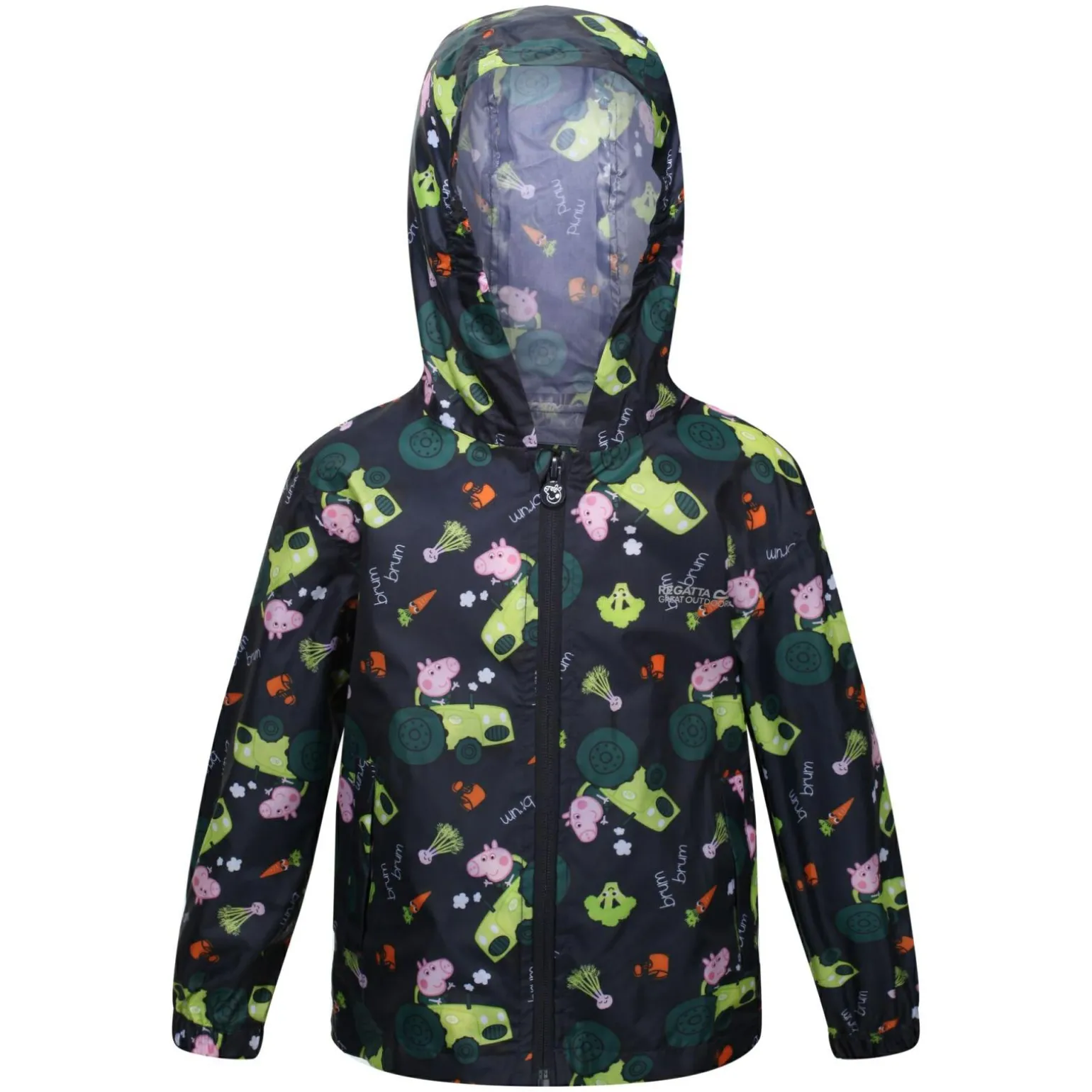 Dziecięca kurtka kieszonkowa Peppa Pack It | Granatowy