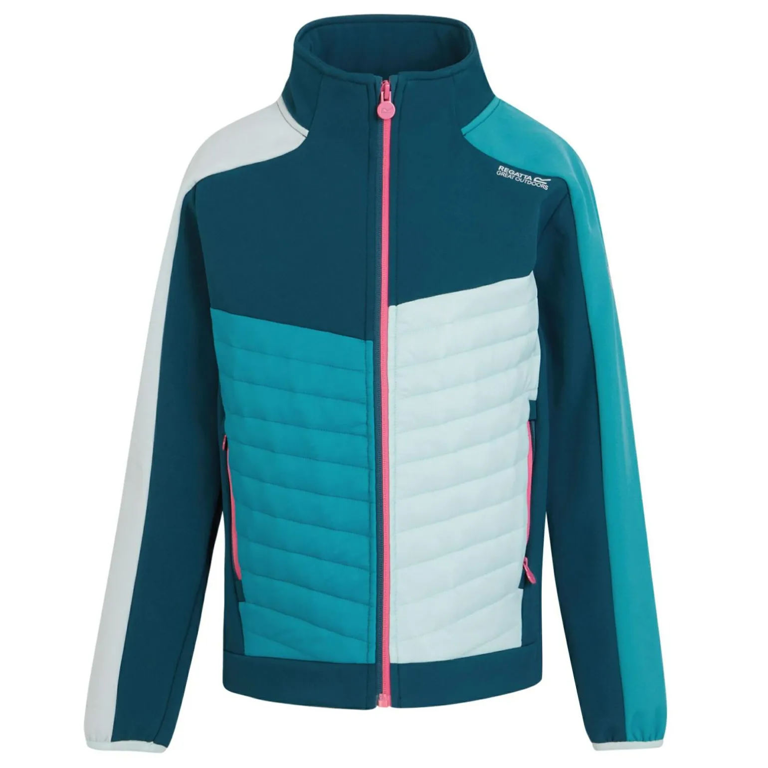Dziecięca kurtka pikowana Brynden | Niebieski