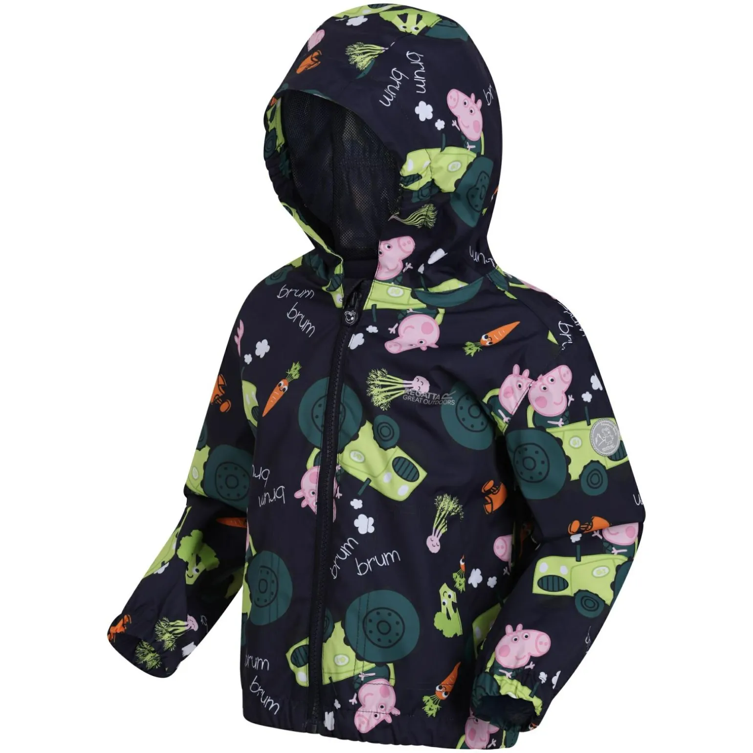 Dziecięca kurtka przeciwdeszczowa Peppa Muddy Puddle | Granatowy
