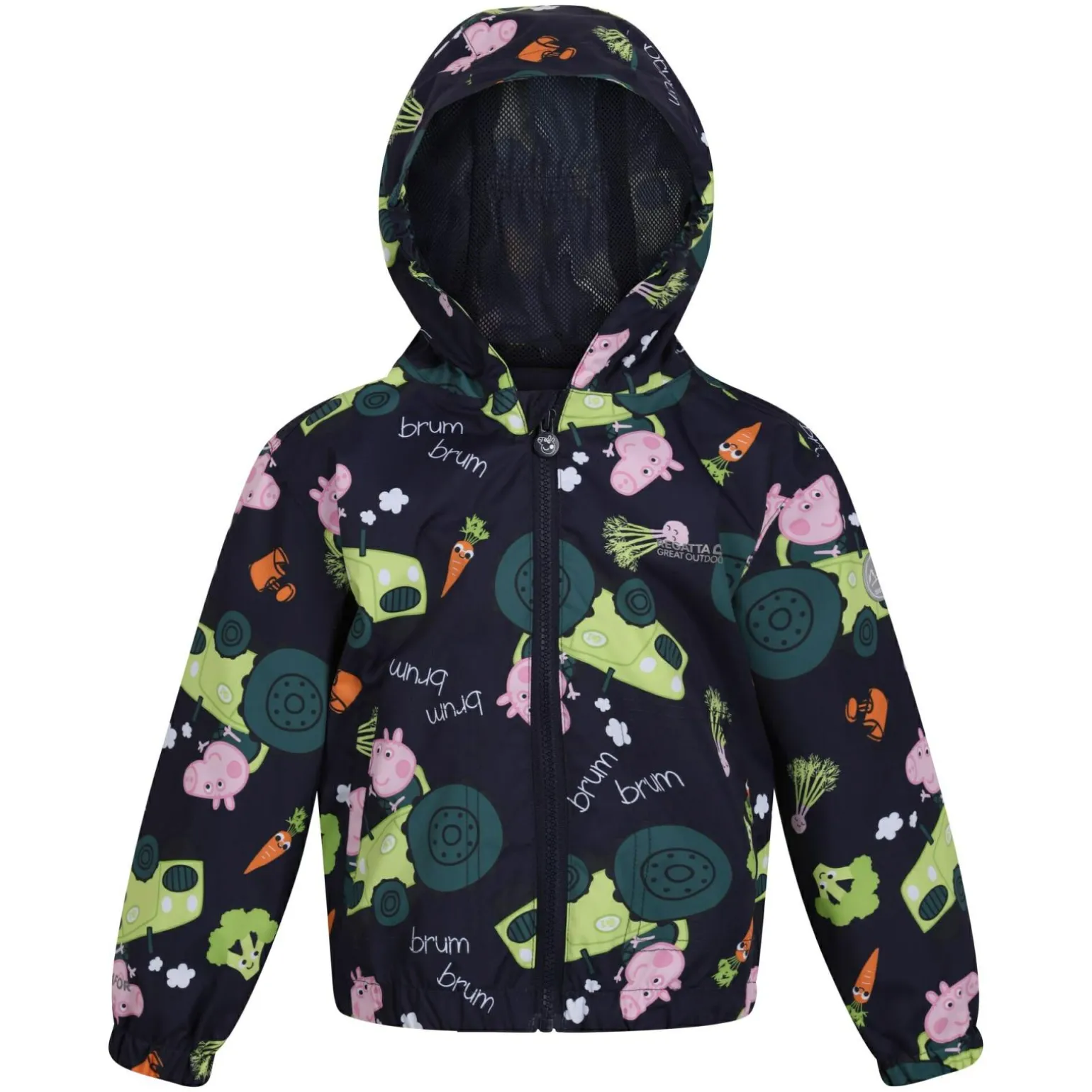 Dziecięca kurtka przeciwdeszczowa Peppa Muddy Puddle | Granatowy