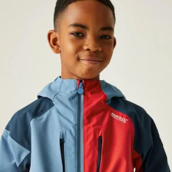 Dziecięca kurtka przeciwdeszczowa Highton V | Niebieski
