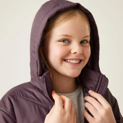 Dziecięca kurtka zimowa pikowana Rurie | Fioletowy