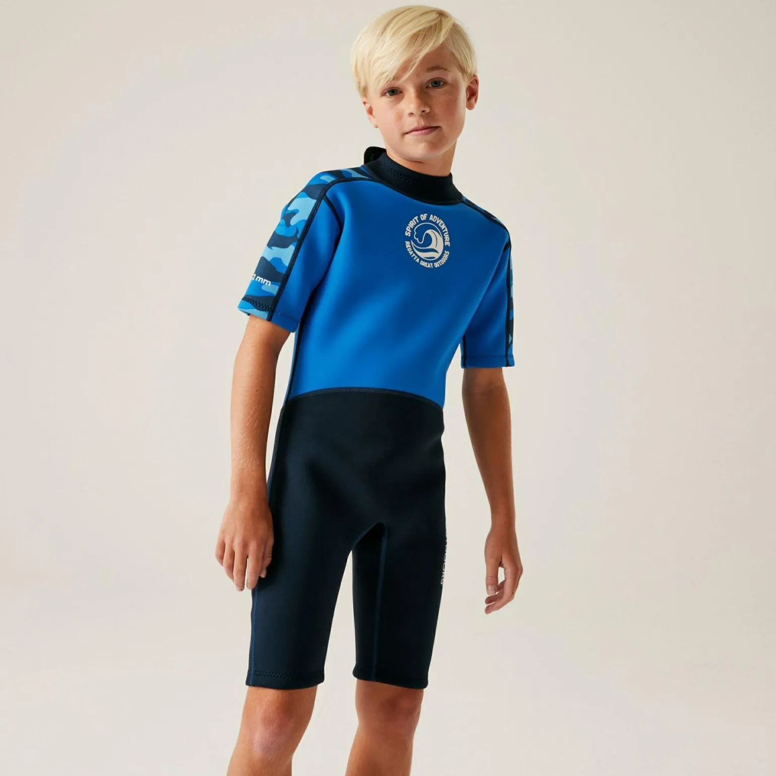 Dziecięca pianka neoprenowa Wetsuit | Niebieski