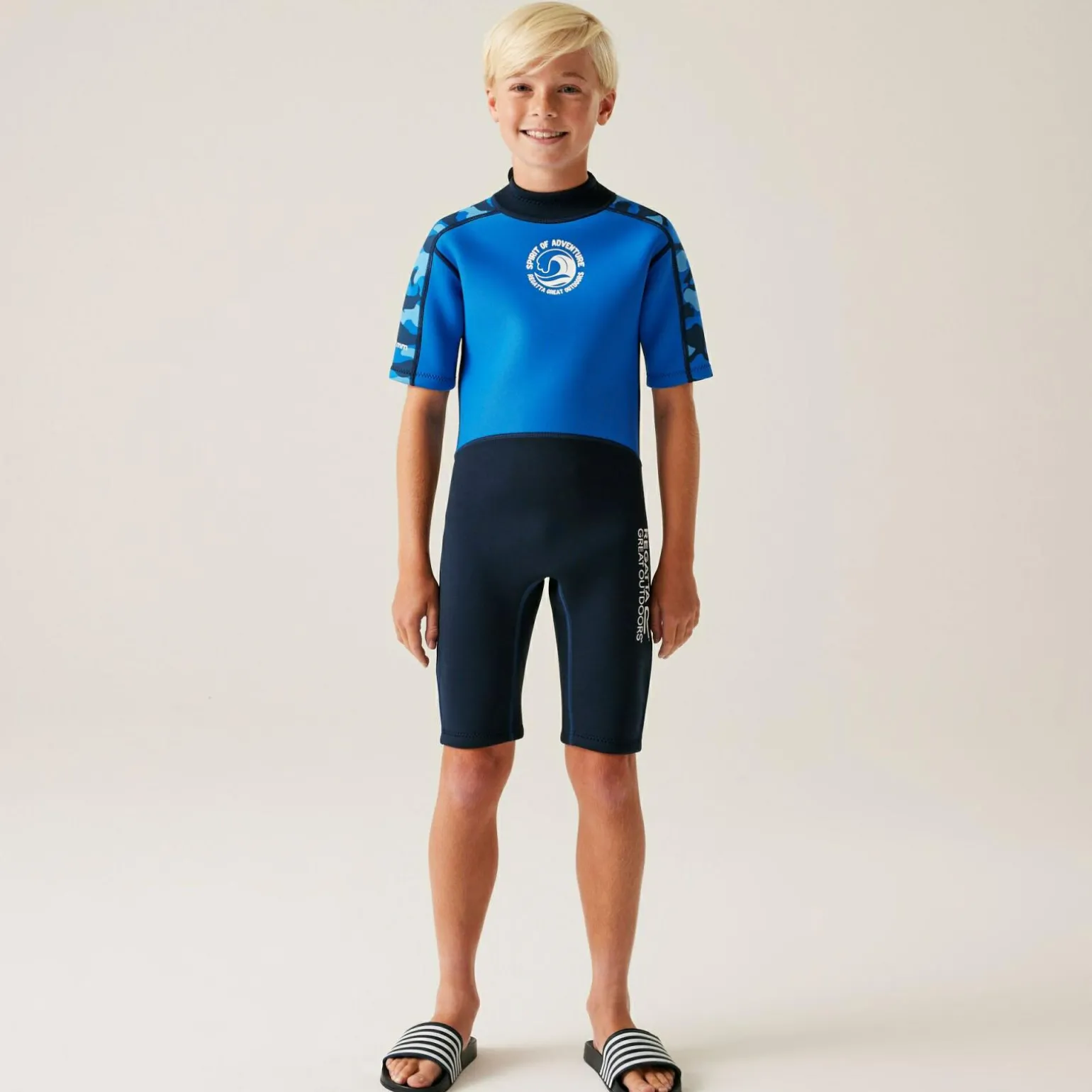 Dziecięca pianka neoprenowa Wetsuit | Niebieski