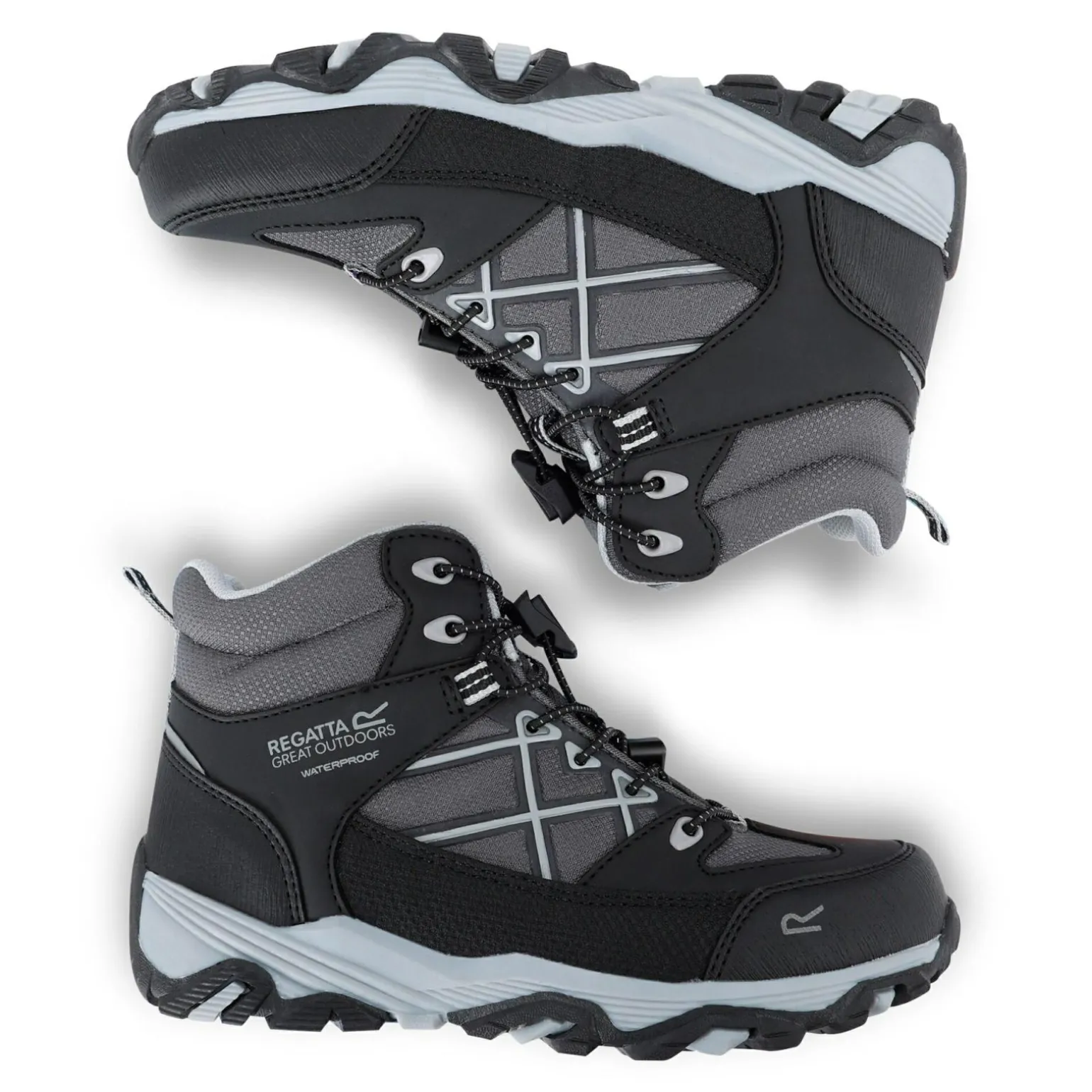 Dziecięce buty trekkingowe Samaris III | Czarny