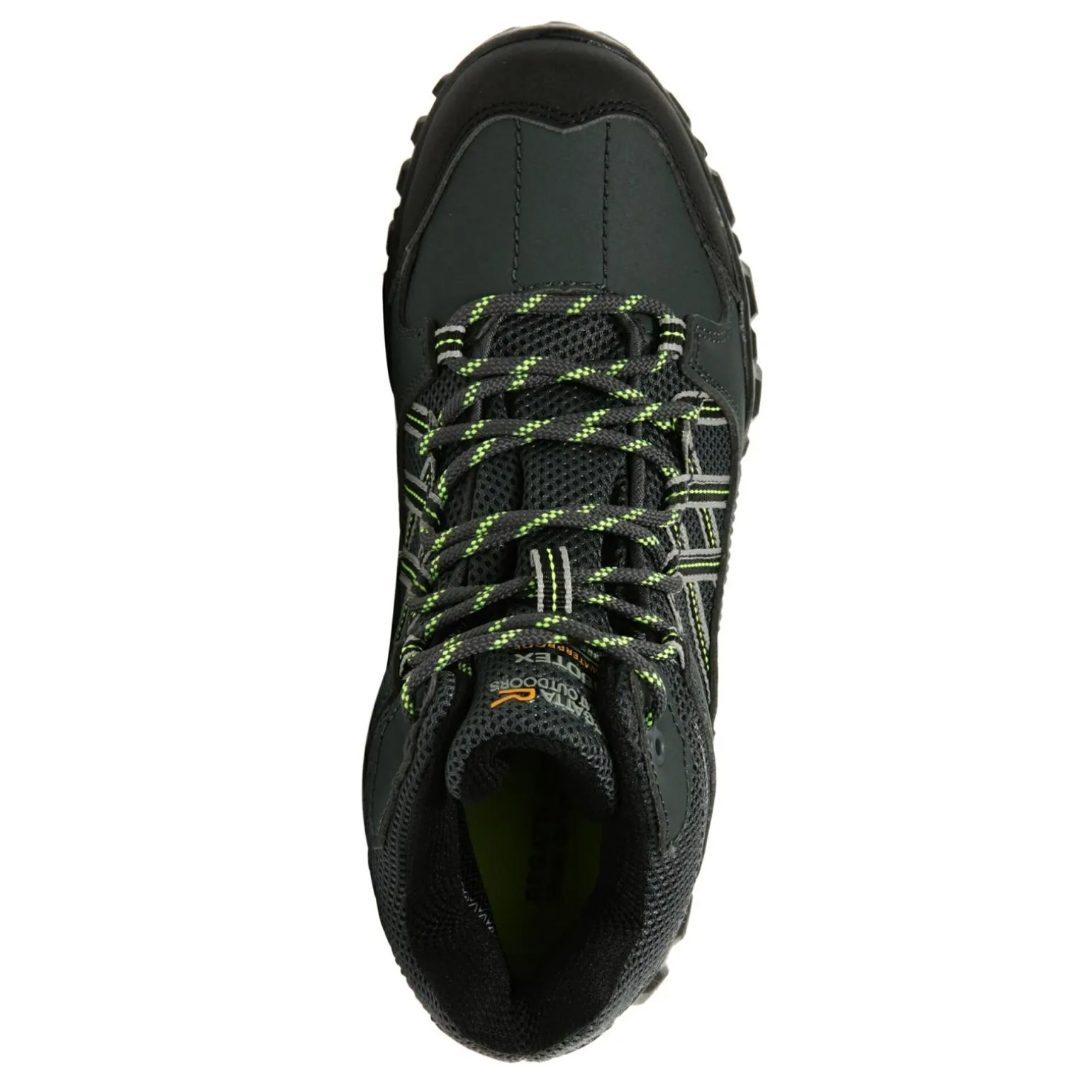 Dziecięce buty trekkingowe Edgepoint Mid | Szaro-żółty