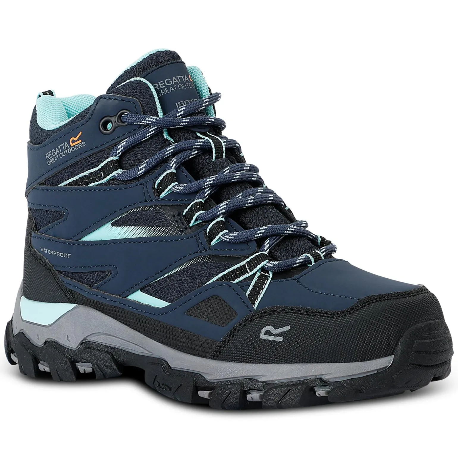 Dziecięce buty trekkingowe Holcombe III | Niebieski